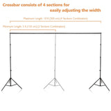 8x10 ft Telescopic Backdrop Stand Party Decorations Wedding