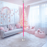 Silicone Stripper Pole Spinning, Static and Portable