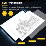 A2 Artist Light Box Tracing LED Light Pad 25"x19"
