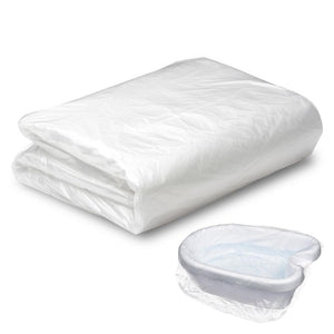 100ct Foot Bath Liners Replacement 28"x28"