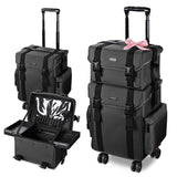 Byootique Pro Rolling Makeup Case 2in1 Nylon Fabric