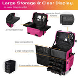 Byootique Pro Rolling Makeup Case 2in1 Nylon Fabric