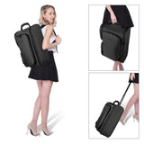 Byootique Makeup Artist Rolling Backpack w/ 5 Pouches