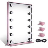 24"x34" Hollywood Mirror w/ Lights Tabletop & Wall Mount