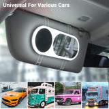 Byootique Rechargeable Car Vanity Mirror with Light