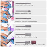 Nail Art Drill Machine Kit (Bits included)