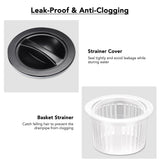 Drain with Basket Strainer Assembly D4 5/16"