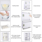 46L Dual Towel Warmer Cabinet with Sterilizer
