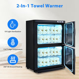 46L Towel Warmer Cabinet with Sterilizer 2in 1