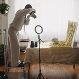 Medical Steel Step Stool w/ Handrail Chrome Non-slip Top Floor Tips