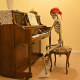 Halloween 5.4  Foot Posable Skeleton Full Body Bone Party Decor