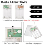 10ft Battery Operated Halloween Light Decorations Pumpkin