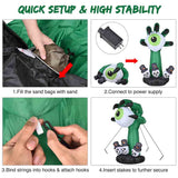 Halloween Inflatables with Motion Activated Lights & Sounds