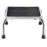 Medical Steel Step Stool Chrome Non-slip Top Floor Tips