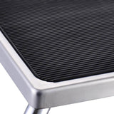 Medical Steel Step Stool Chrome Non-slip Top Floor Tips