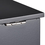 Tabletop Mirrored Jewelry Box Organizer Cabinet - Black