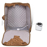 Fast-fold Pop Up Portable Sauna Tent Personal Indoor w/ Steamer