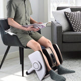 Shiatsu Foot Massager with Heat Air Compression Rolling