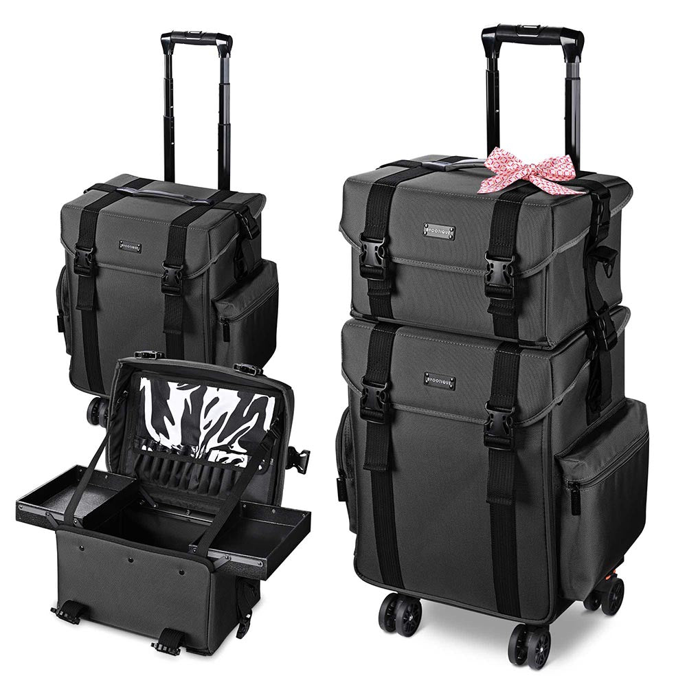 Makeup luggage on wheels online