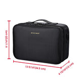 Byootique 13" Beauty Makeup Cosmetic Oxford Storage Train Bag