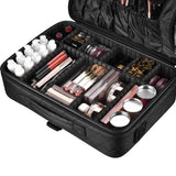 Byootique 16" Beauty Makeup Cosmetic Storage Train Bag