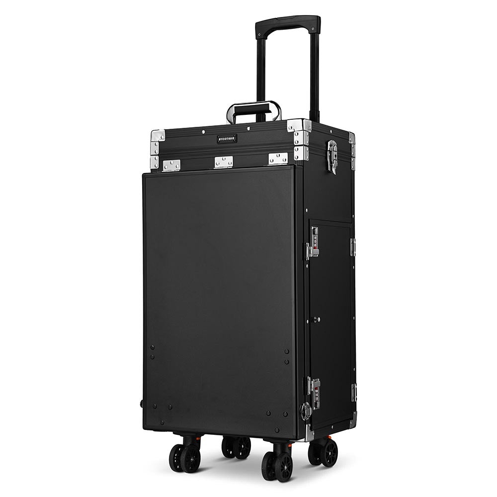 Byootique Nail Table Portable Makeup Station with Drawers