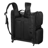 Black Rolling Makeup Case with Barber Backpack