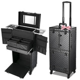 Byootique Rolling Makeup Case for Pro Artist and Hairstylist