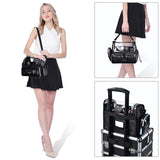 Byootique Makeup Storage Box with Acrylic Makeup Brush Holder