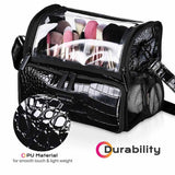Byootique Makeup Storage Box with Acrylic Makeup Brush Holder