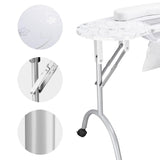 Portable Nail Station Folding Nail Desk with Dust Collector
