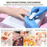 Portable Nail Dust Collector Low Noise Nail Dust Cleaner
