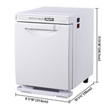 5L Towel Warmer Cabinet with Sterilizer - 8"x10"x11.5"