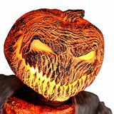 7ft Halloween Pumpkin Scarecrow Decoration Motion & Touch Activated