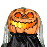 5.4ft Halloween Pumpkin Animatronics Sound & Touch Activated