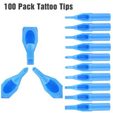 100pcs Disposable Tattoo Tubes