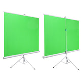 Retract Green Screen Chromakey Backdrop with Stand 5'10"