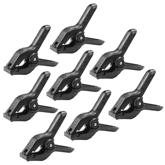 Backdrop Clips Spring Clamps for Backdrop Stand 8-Pack 2in