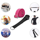 Stretching Belt with Door Anchor for Dancers Doorway Yoga Trapeze