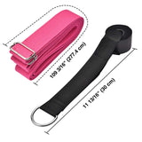Stretching Belt with Door Anchor for Dancers Doorway Yoga Trapeze