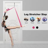 Stretching Belt with Door Anchor for Dancers Doorway Yoga Trapeze