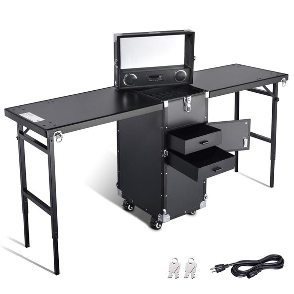 Byootique Nail Table Double Hair Makeup Artist Station