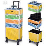 Byootique Rolling Makeup Nail Hair Tools Case Lockable