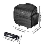 Byootique Rolling Makeup Hair Stylist Hobbyist Case