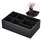 Byootique Black Leather Rolling Makeup Nail Hair Tools Case