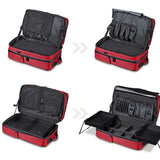 Byootique Makeup Bakcpack with Trays & Side Pockets 2-Layers
