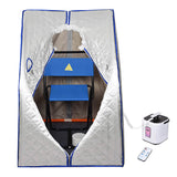 Silver Portable Sauna Tent Slimming Room Lose Weight Spa