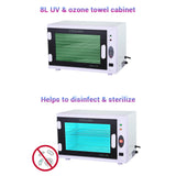 8L Dual Racks UV Sterilizer Cabinet