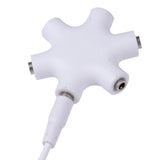 Audio Multi Headphone Splitter 3.5mm w/ Cable Color Opt