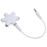 Audio Multi Headphone Splitter 3.5mm w/ Cable Color Opt